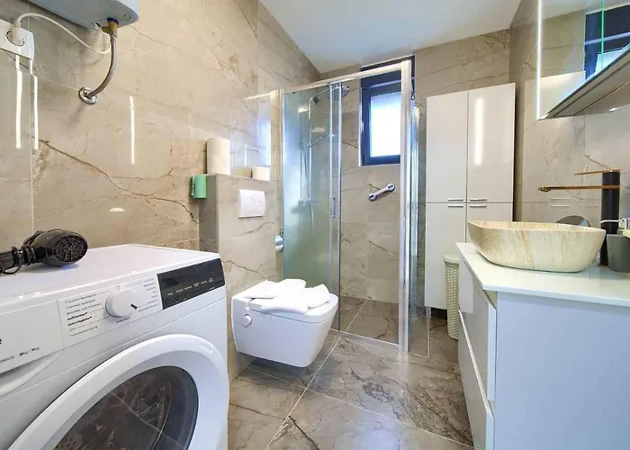 Waterfront In Krk-insel Krk 55369 Apartament Veglia