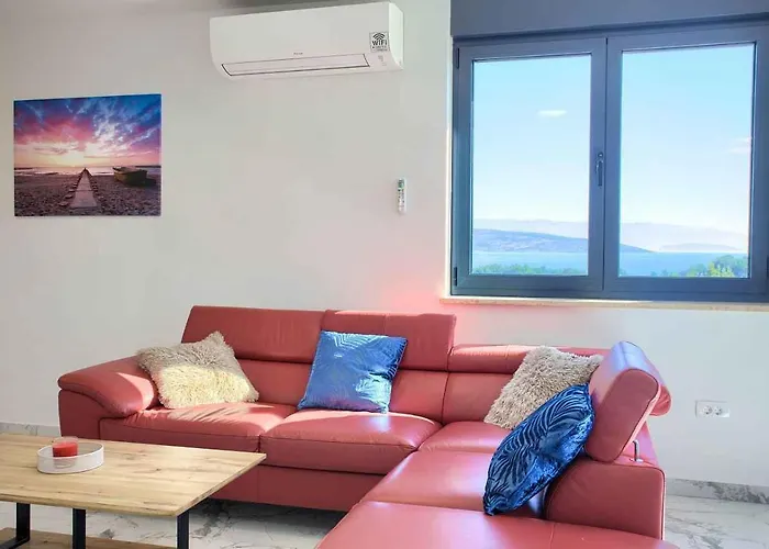 Waterfront In Krk-insel Krk 55369 公寓 克尔克